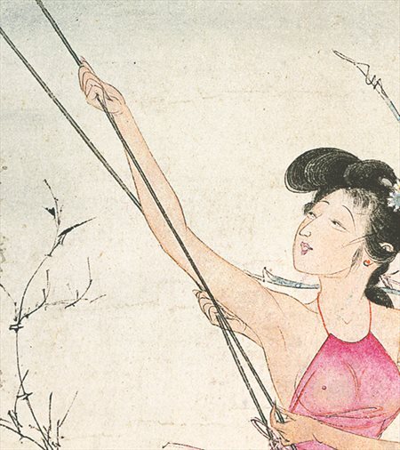 南岔-胡也佛的仕女画和最知名的金瓶梅秘戏图